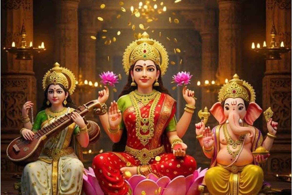 Lakshmi Ganesh Saraswati Puja 2025: दीपावली पर क्यों पूजे जाते हैं लक्ष्मी के साथ गणेश और सरस्वती, जानें रोचक तथ्य