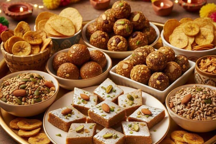 Low Calorie Sweets And Snacks For Diwali: दिवाली के खास मौके पर ट्राई करें ये लो कैलोरी स्वीट्स और स्नैक्स, स्वाद और सेहत का है परफेक्ट कॉम्बो