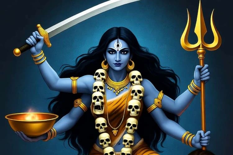 Kali Mata Ki Aarti Lyrics: ‘अम्बे तू है जगदम्बे काली, जय दुर्गे खप्पर वाली, करें मां काली की आरती, दूर होगी हर प्रकार की बाधा