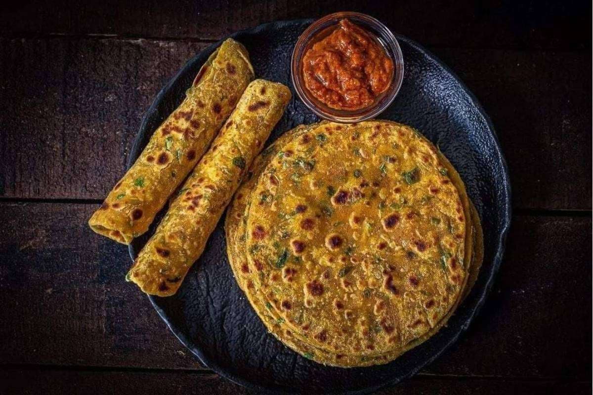 Methi Thepla Recipe - Healthy Breakfast Recipe - How to make Methi Thepla