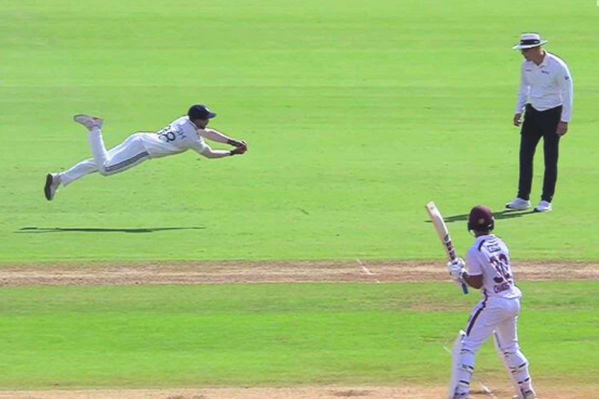 IND vs WI: वाह क्या कैच है! नितीश रेड्डी की छलांग देखकर सब हैरान, वायरल वीडियो ने मचाया तहलका