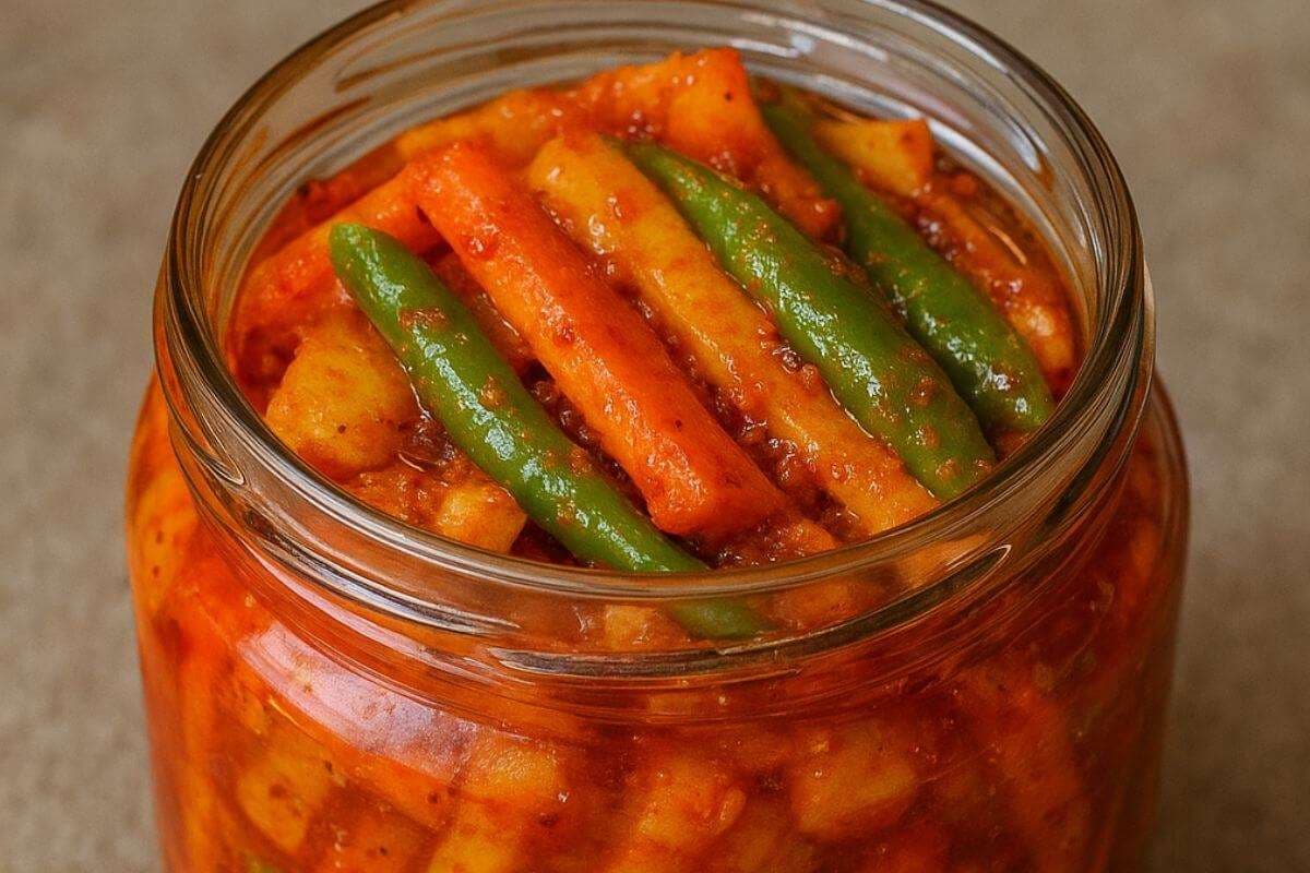 Gajar Mooli Green Chilli Mix Pickle: देसी स्टाइल में बनाएं गाजर-मूली-हरी मिर्च का मिक्स अचार, चावल और रोटी के साथ लगेगा मजेदार 