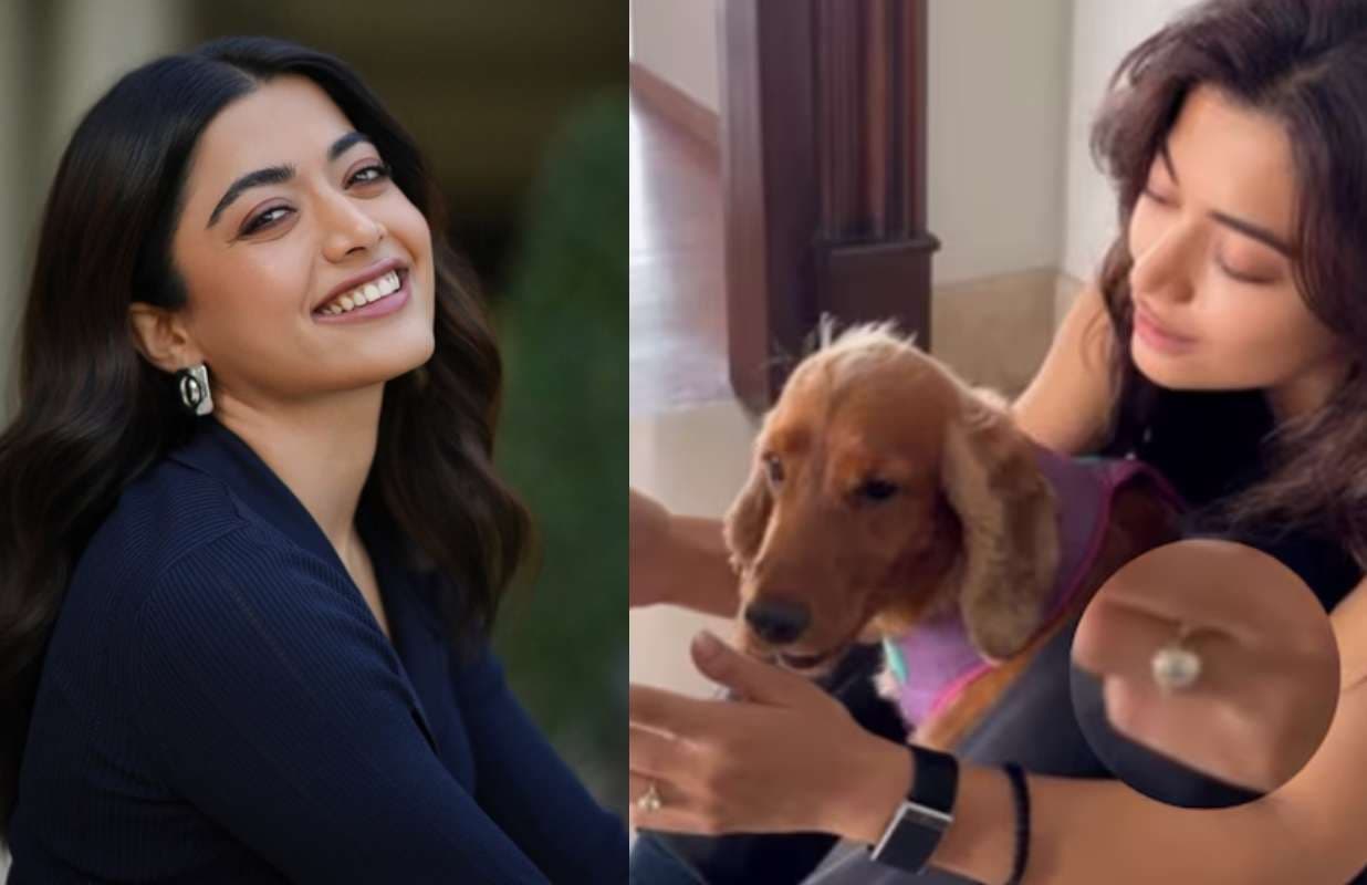 Rashmika Mandanna: ‘नेशनल क्रश’ रश्मिका मंदाना की रिंग ने मचाया तहलका, फैंस बोले- 'अब तो कंफर्म है'