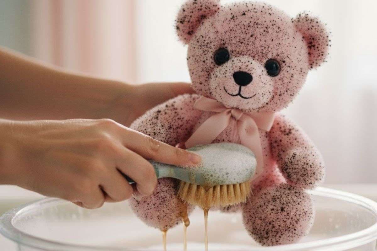 How to clean a very dirty teddy