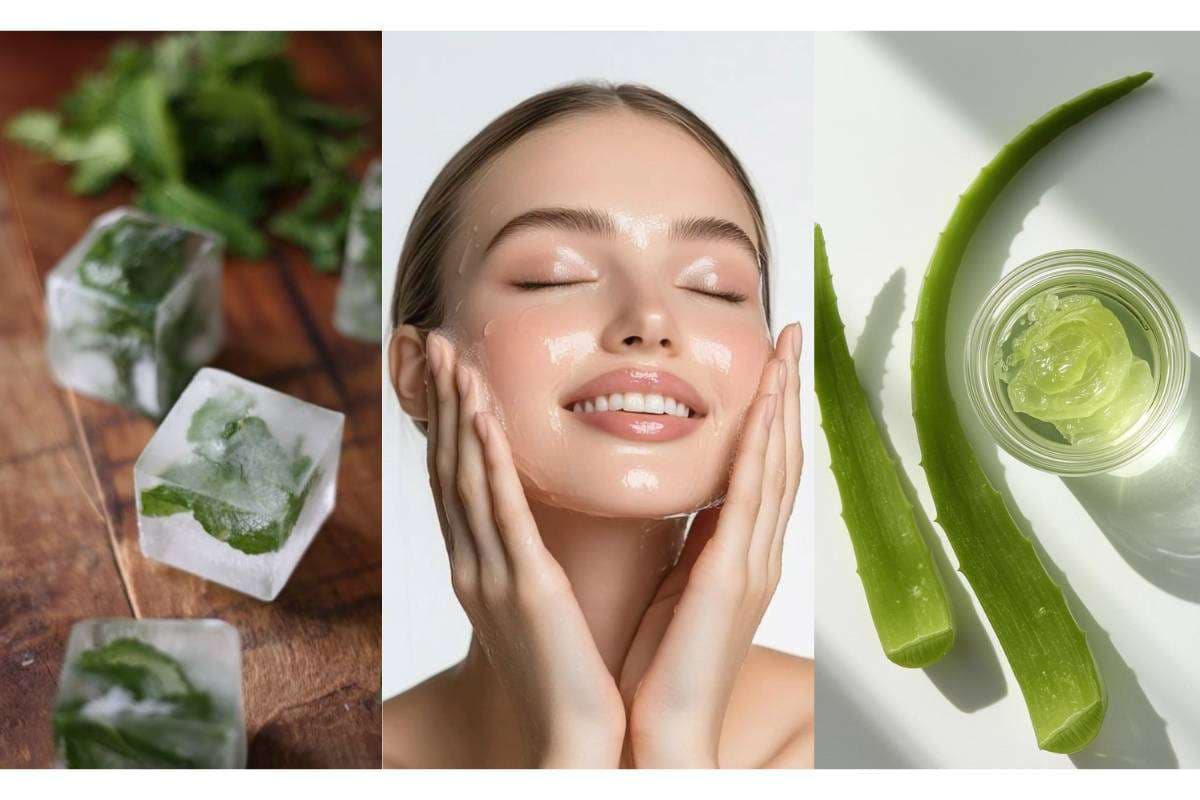 Winter skin care with aloe vera