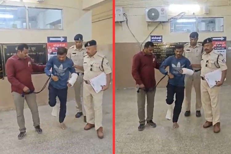 महिला क्रिकेटरों से छेड़खानी करने वाले को पुलिस ने याद दिलाई नानी, Video देख कांप जाएगा रूह