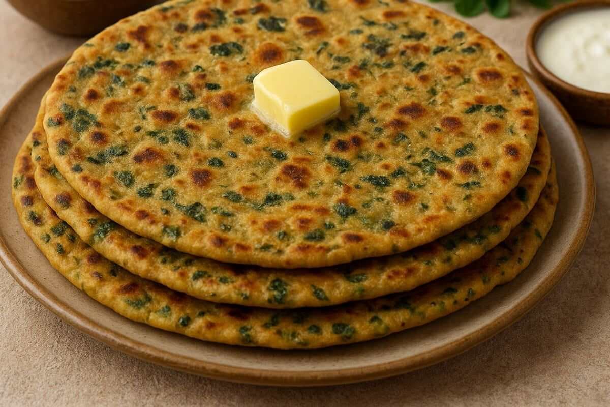 Methi Paneer Paratha: सर्दियों की सुबह को खास बनाएं, नाश्ते में तैयार करें स्वाद और खुशबू से भरा मेथी पनीर पराठा