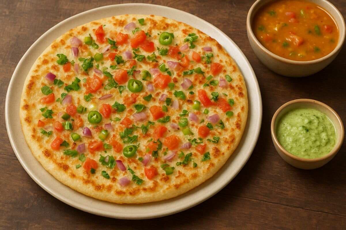 Murmura Uttapam Recipe: ब्रेकफास्ट में झटपट से रेडी करें टेस्टी मुरमुरा उत्तपम