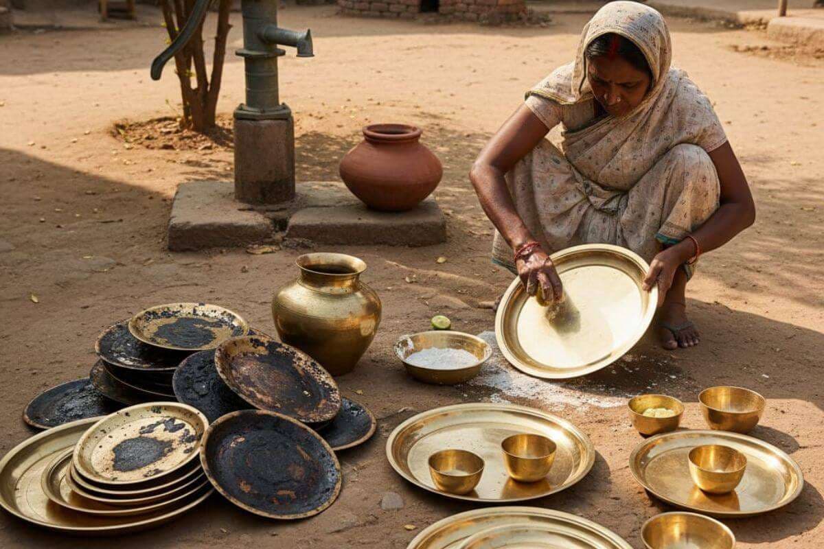 Brass Utensils Cleaning Tips: पुराने पीतल के बर्तन हो गए काले? ये घरेलू नुस्खे बना देंगे उन्हें फिर से चमकदार 