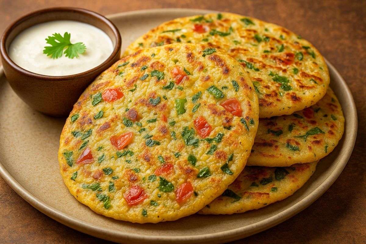 Poha Pancake Recipe: सुबह की भागदौड़ में नहीं मिलता नाश्ते का समय? मिनटों में बनाएं हेल्दी और फ्लेवर्स से लोडेड पोहा पैनकेक