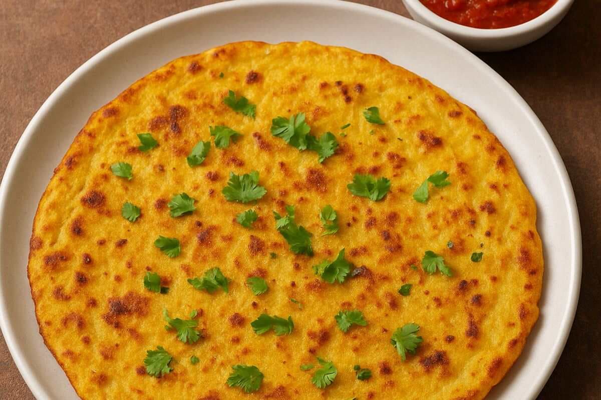 Suji Besan Chilla Recipe: ब्रेकफास्ट में जल्दी से तैयार करें स्वाद से भरपूर नाश्ता, सूजी बेसन चीला रेसिपी