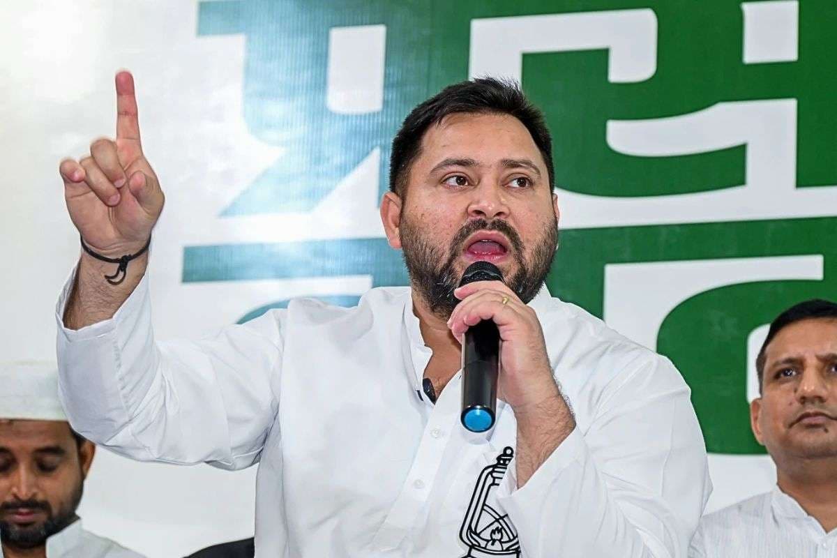 tejashwi yadav rally| Tejashwi Yadav took a dig at PM Modi at the start of his election campaign.