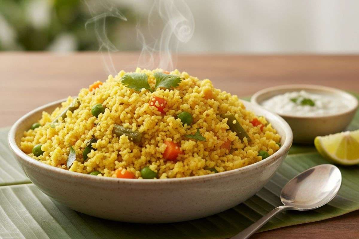 Zero Oil Upma Recipe: फिटनेस लवर्स के लिए परफेक्ट डिश, आसानी से बनाएं बिना तेल के टेस्टी उपमा 