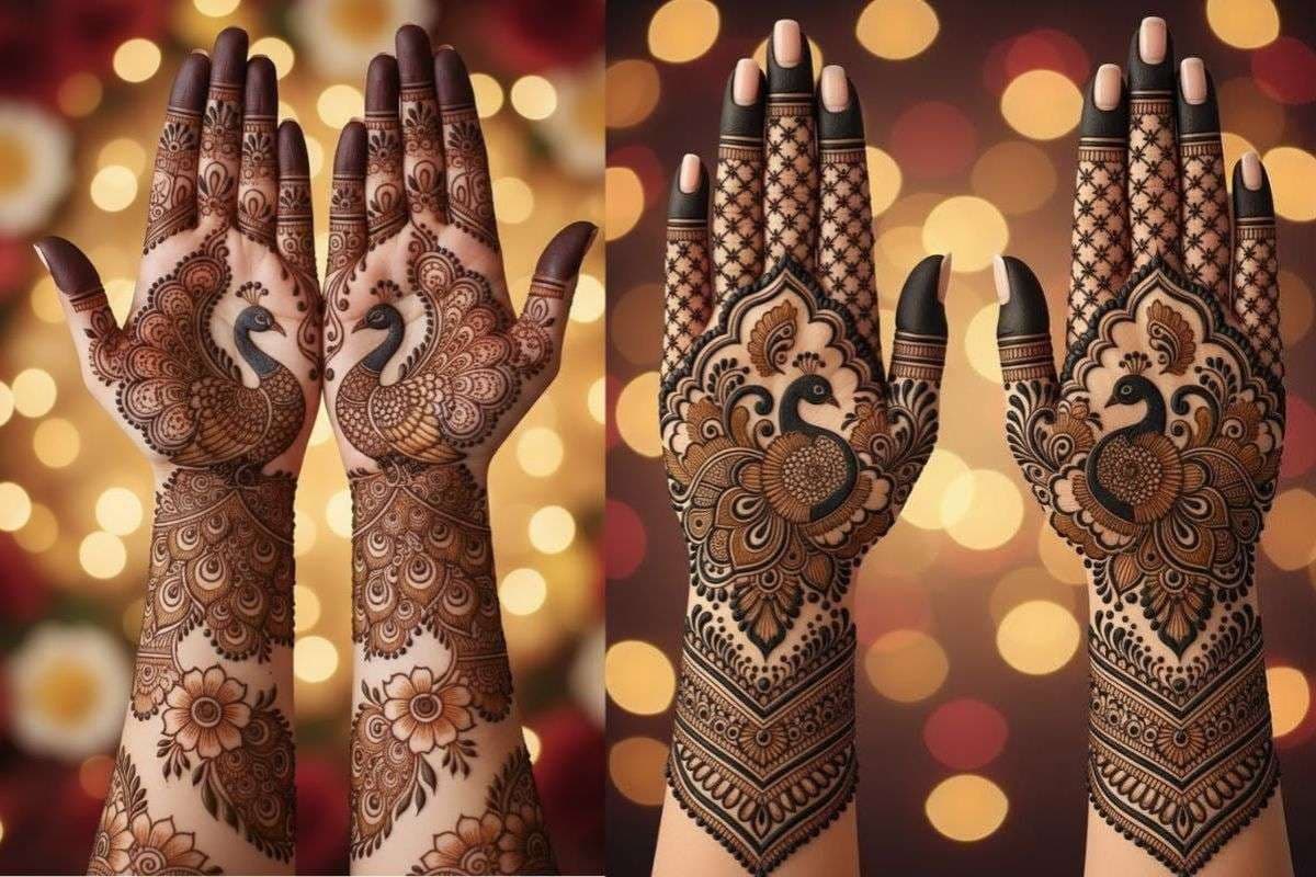 AI Mehndi Designs for Bridesmaid