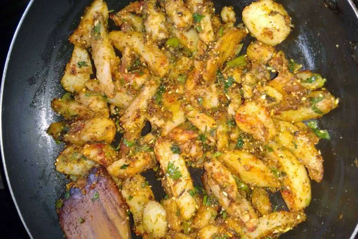 Aaru ki sabzi - Jharkhand’s traditional sweet and tangy forest fruit curry.