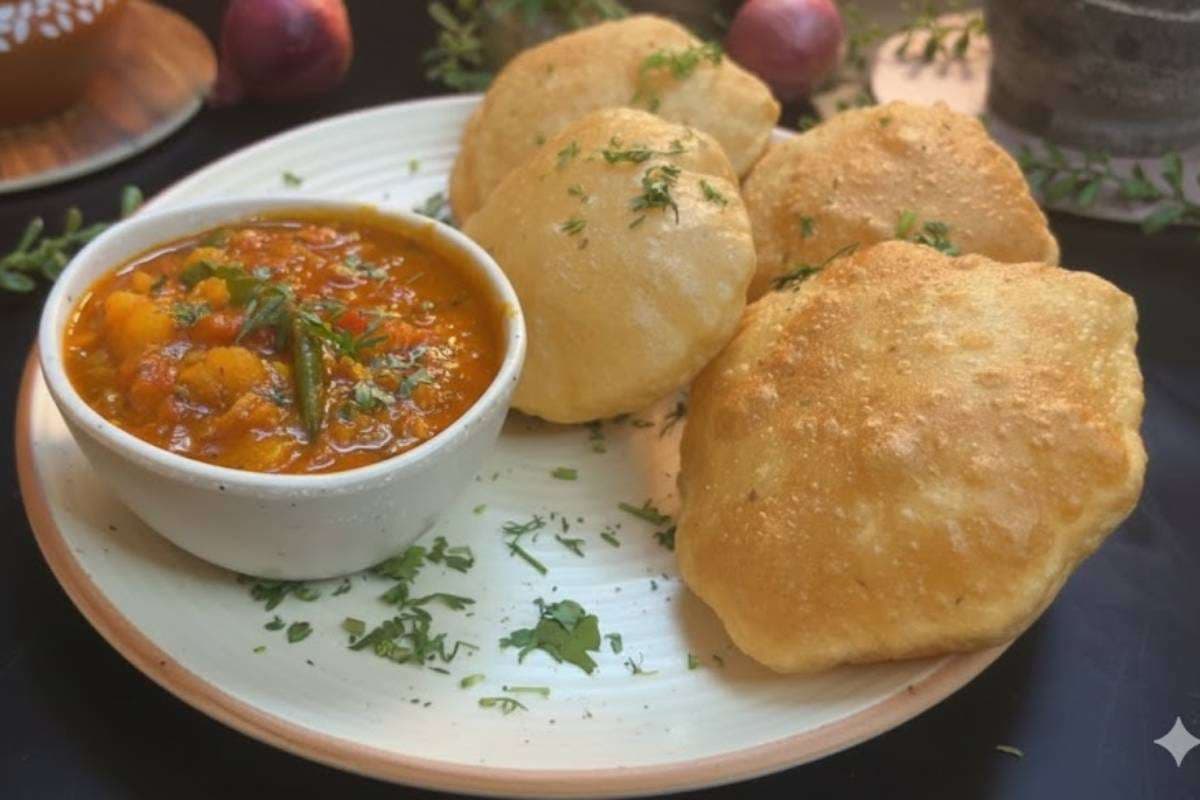 Ajwain Puri Rasile Aloo ki Sbji Recipe: आज लंच में बनाएं स्वाद और खुशबू से भरपूर देसी कॉम्बो – अजवाइन पूरी और रसीले आलू की सब्ज़ी