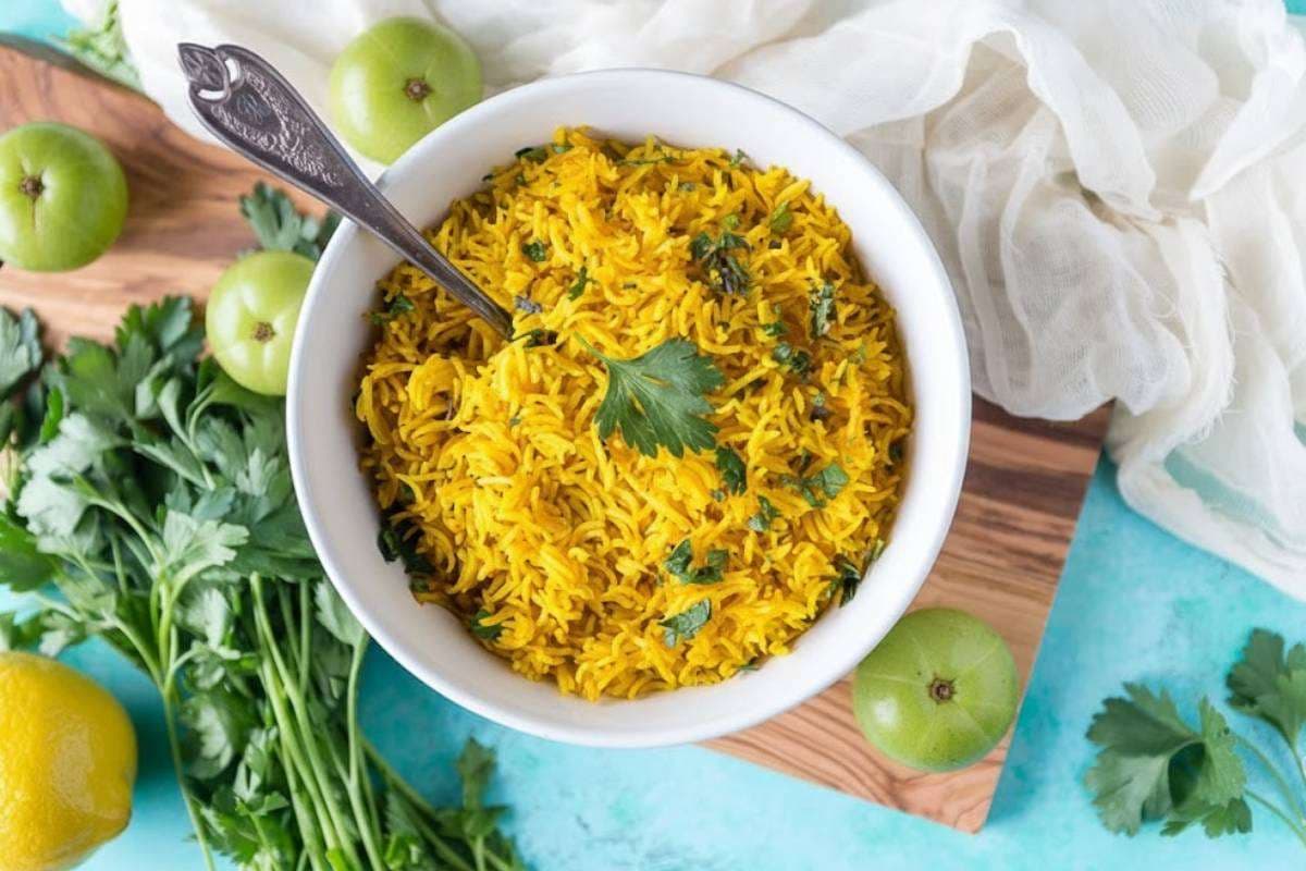 How to make healthy amla fried rice at home