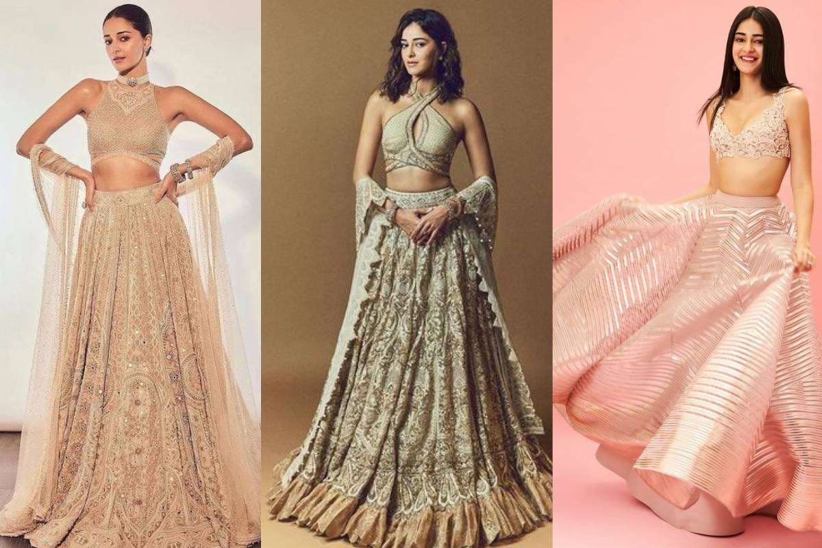 Ananya Pandey Inspired Lehenga Designs