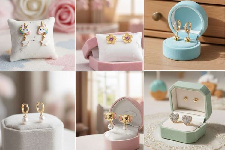 Baby Earrings Design: बेबी गर्ल के कानों में चमक बिखेरेंगे ये ब्यूटीफुल इयररिंग्स डिजाइन