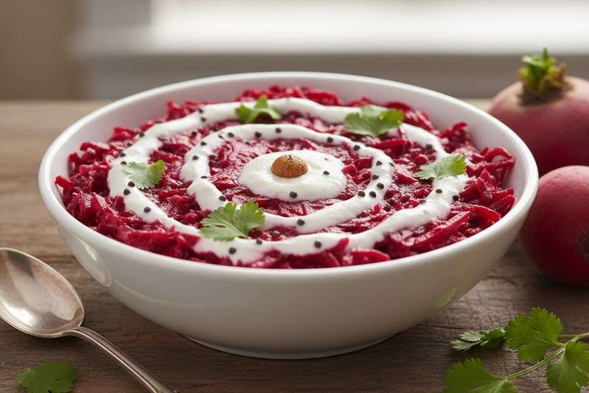 Beetroot Dahi Salad: मिनटों में तैयार करें ये रंगीन बीटरूट सलाद, स्वाद ऐसा जो सबको आएगा पसंद