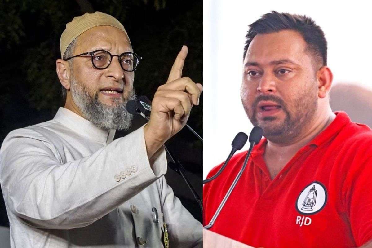Bihar Election 2025 Asaduddin Owaisi attack on Tejashwi Yadav kishanganj