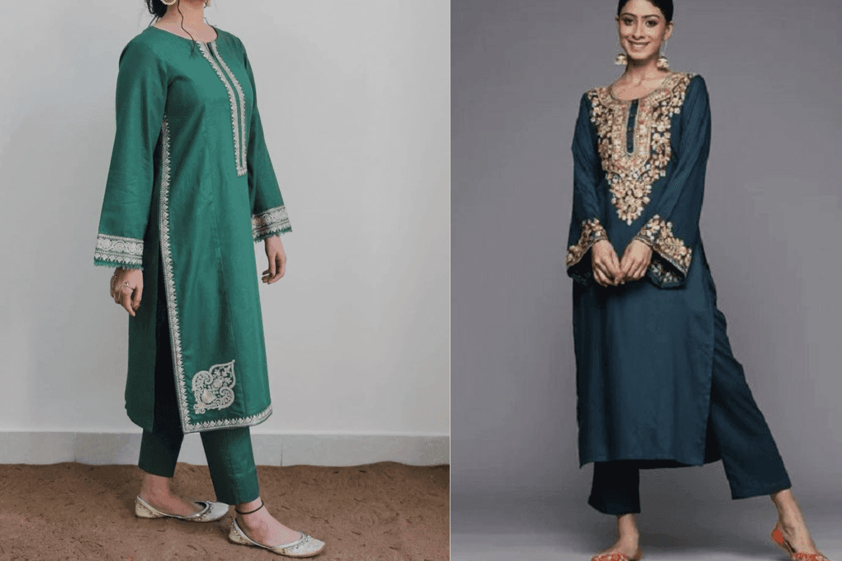 Casual and Festive Woolen Kurtis