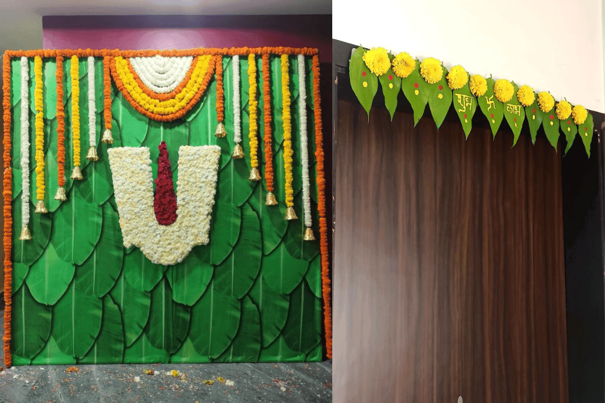 Diwali Puja Room Decoration