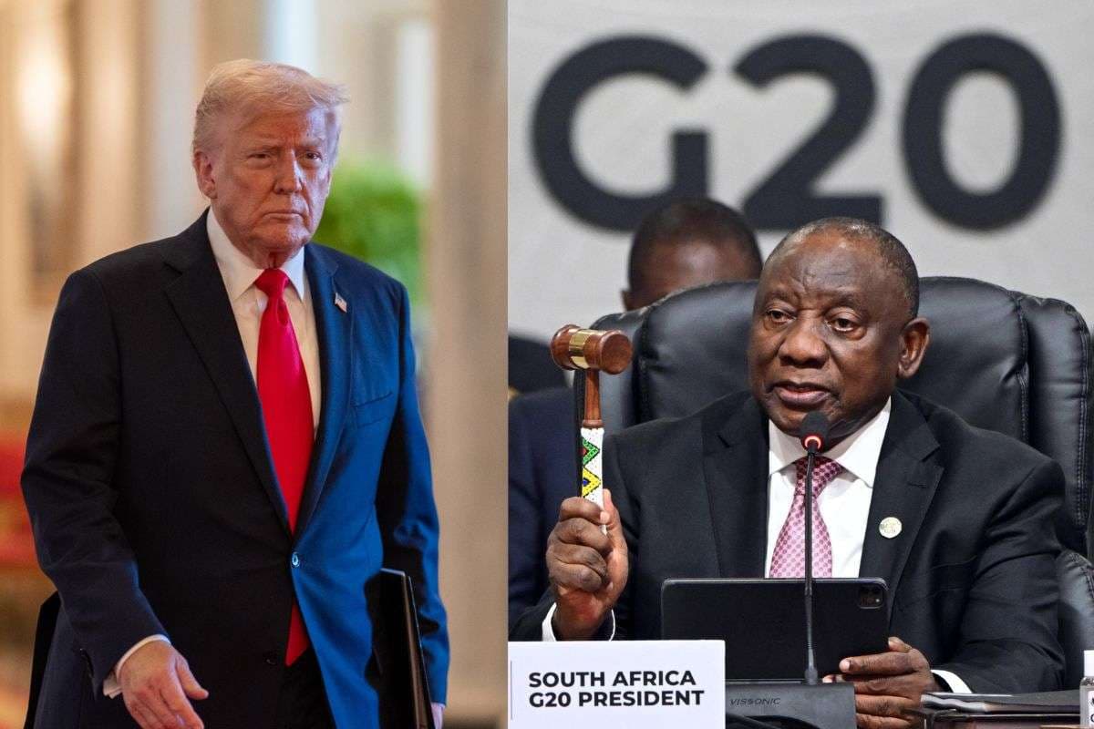 Donald Trump announces South Africa will not be invited to the 2026 G20 summit in Miami.
