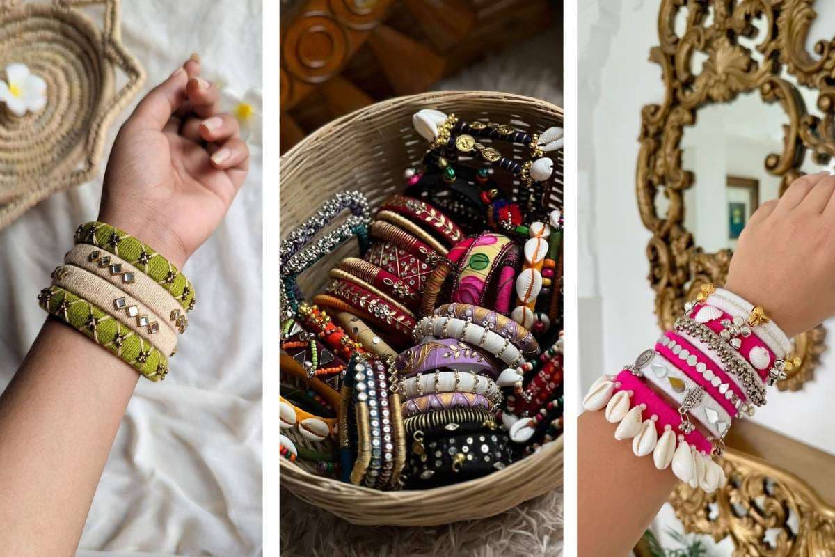 Ethnic Patterned Boho Bangles Design