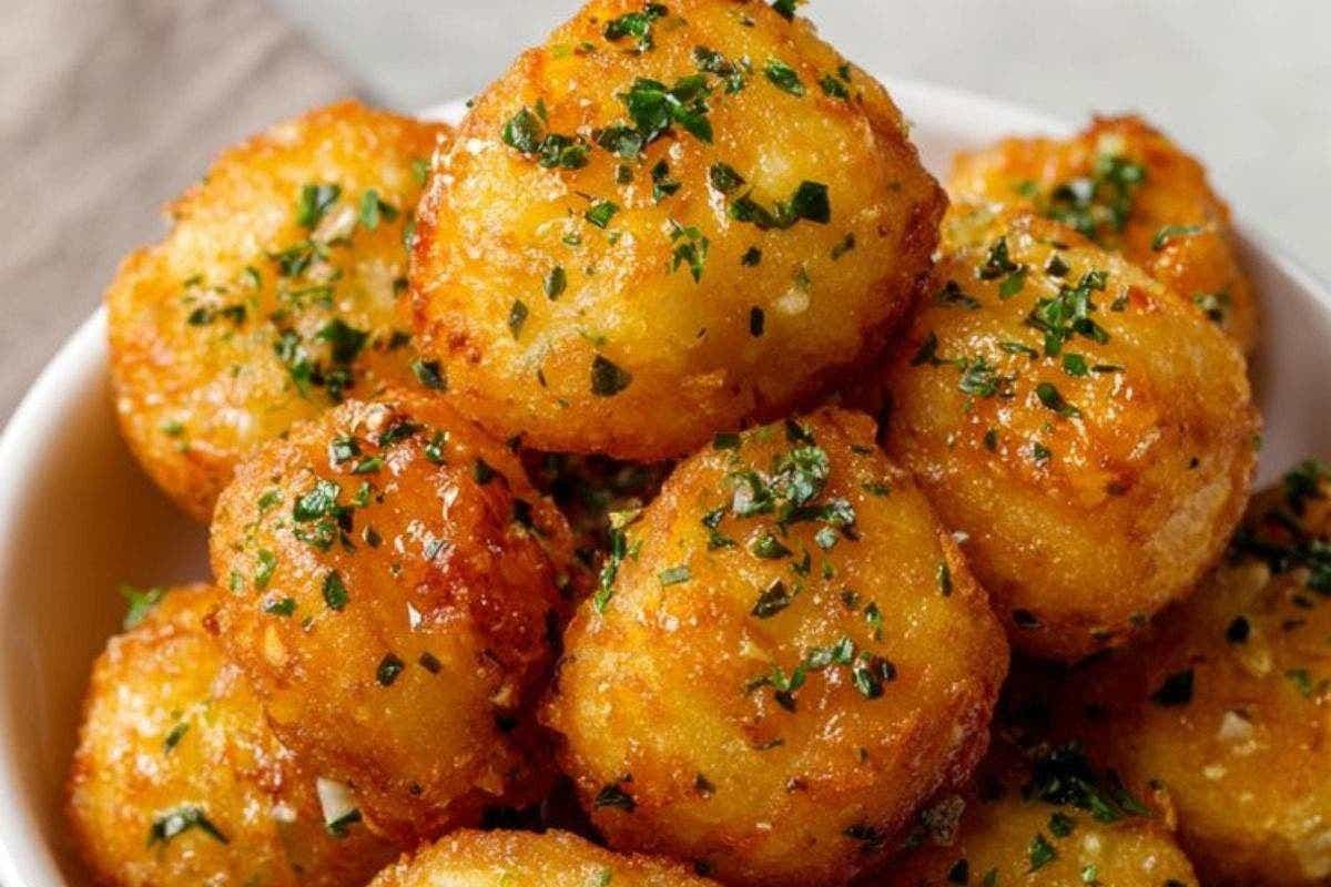 Garlic Potato Pops Recipe