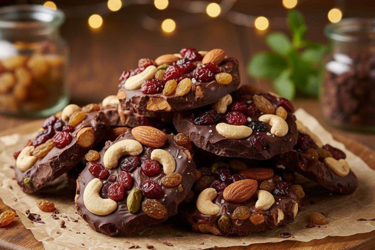 Homemade Dry Fruits Chocolate Recipe
