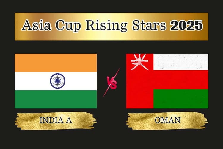 Asia Cup Rising Stars 2025: INDIA A vs OMAN करो या मरो मैच आज, जानें कब और कहां देखें लाइव
