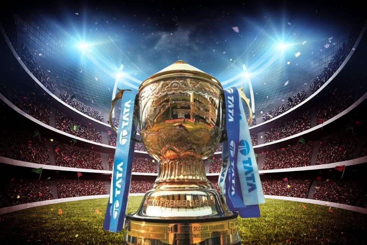IPL Trophy With Stadium BG