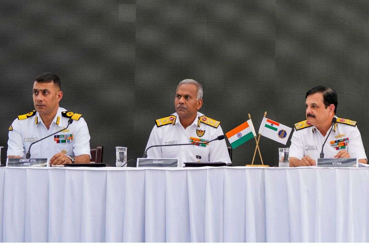 India closely monitoring presence of "extra regional powers" in Indian Ocean, says Navy Vice Chief.