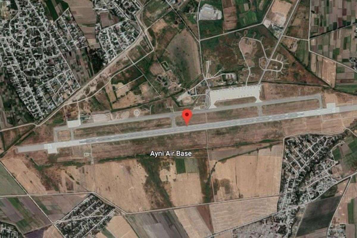 India Exit Ayni Airbase Tajikistan