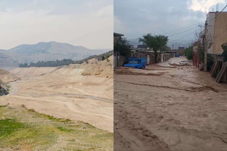 राजधानी तेहरान में सूखा, तो पश्चिमी ईरान में बाढ़ का जलजला, डूबे घर, सड़कों पर भरा लबालब पानी, वीडियो हुआ वायरल