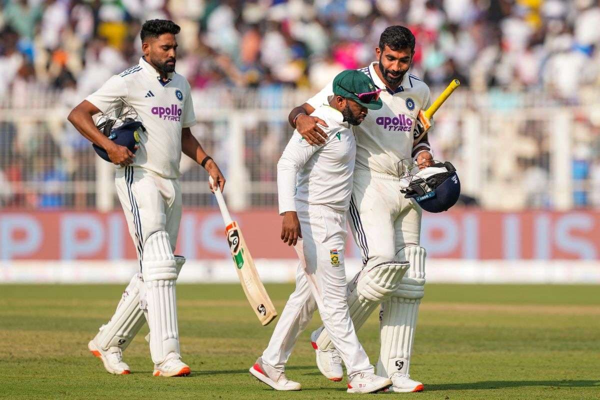 Jasprit Bumrah Talk to Temba Bavuma