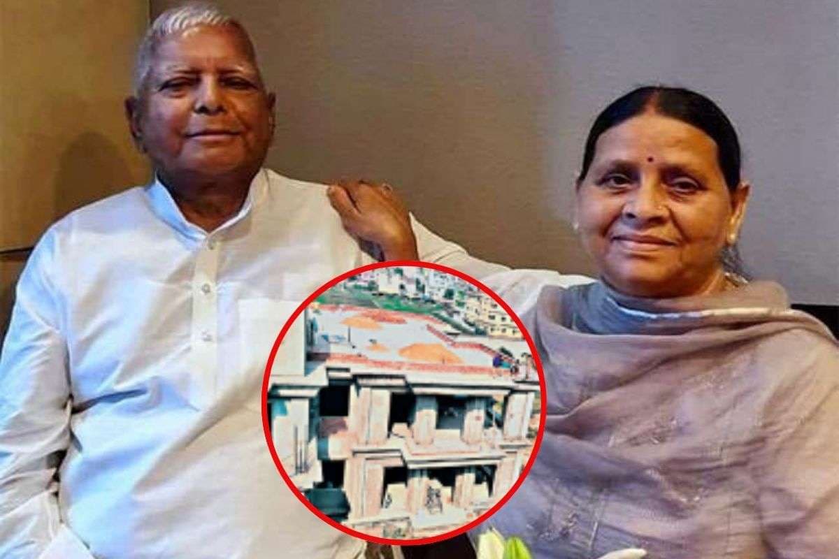 Lalu Family Rabri devi may move to Mahuabagh Mansion 8 bedrooms multi-vehicle parking dining hall