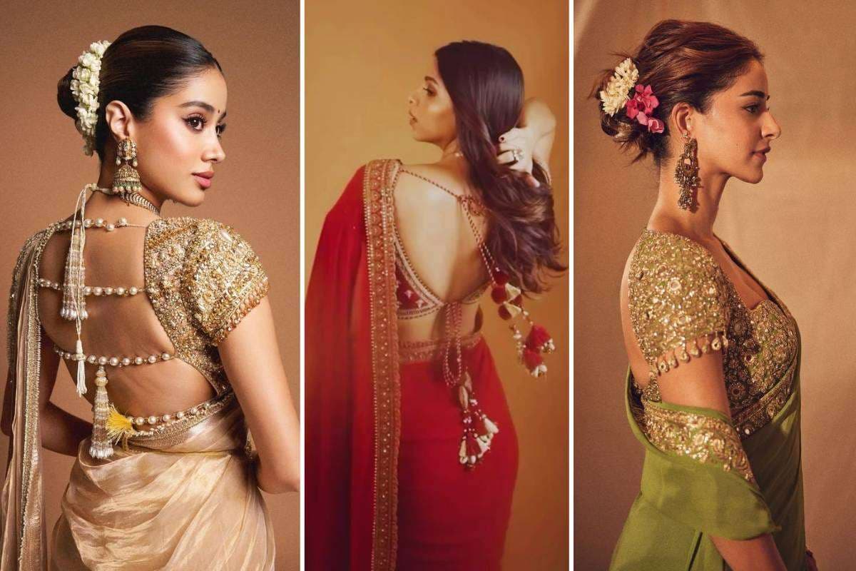 Latest Blouse Design Back