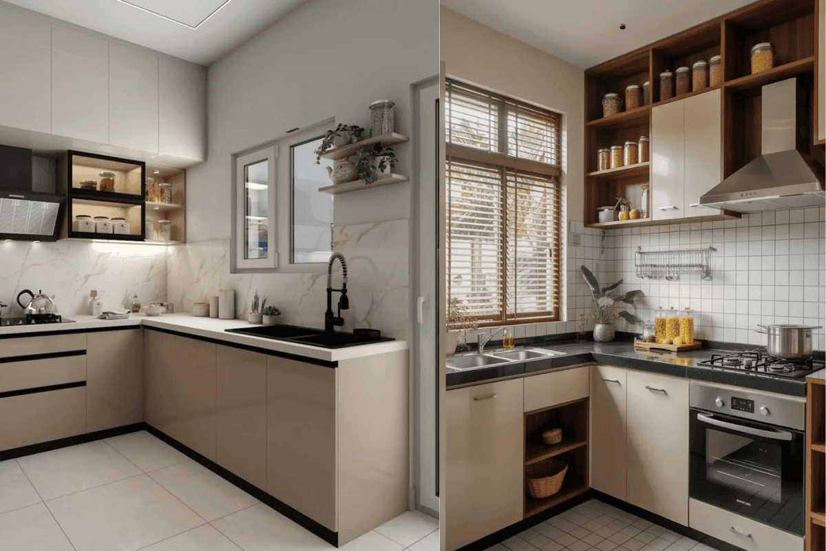 Light Colour Kitchen Design