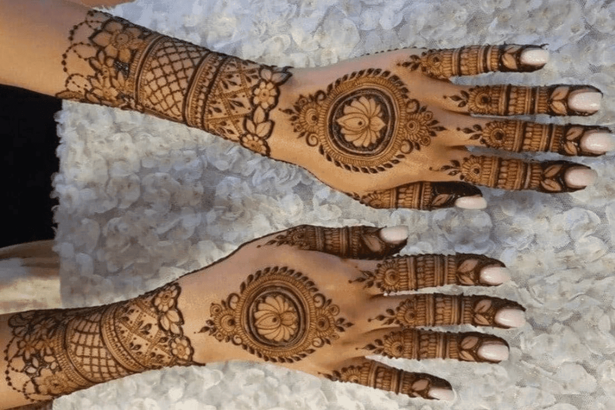 Mandala Bridal Mehndi Designs