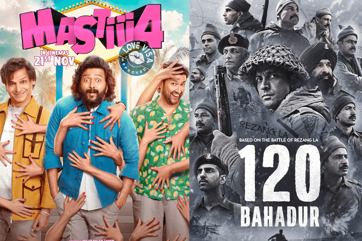 Mastiii 4 Vs 120 Bahadur Box Office Collection: रितेश देशमुख या फरहान अख्तर, बॉक्स ऑफिस पर पहले दिन कौन मारेगा बाजी? जानें ओपनिंग डे का कलेक्शन