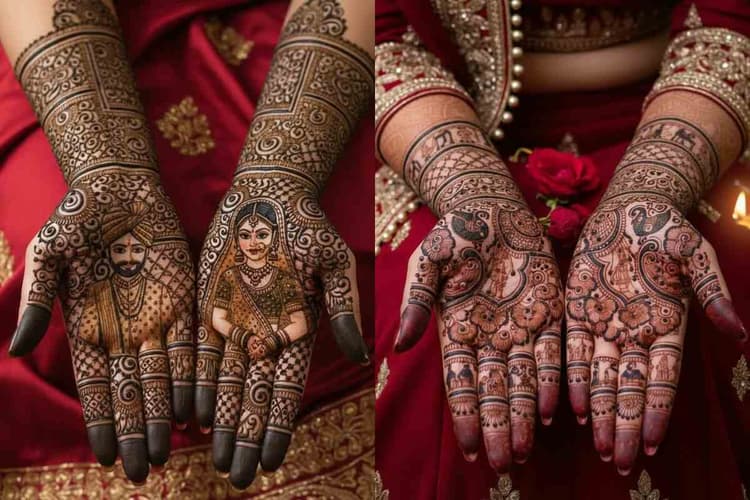 Dulhan Mehndi Design Photo: शादी के दिन को बनाएं और भी खास, देखें यूनिक और खूबसूरत ब्राइडल मेंहदी डिजाइन