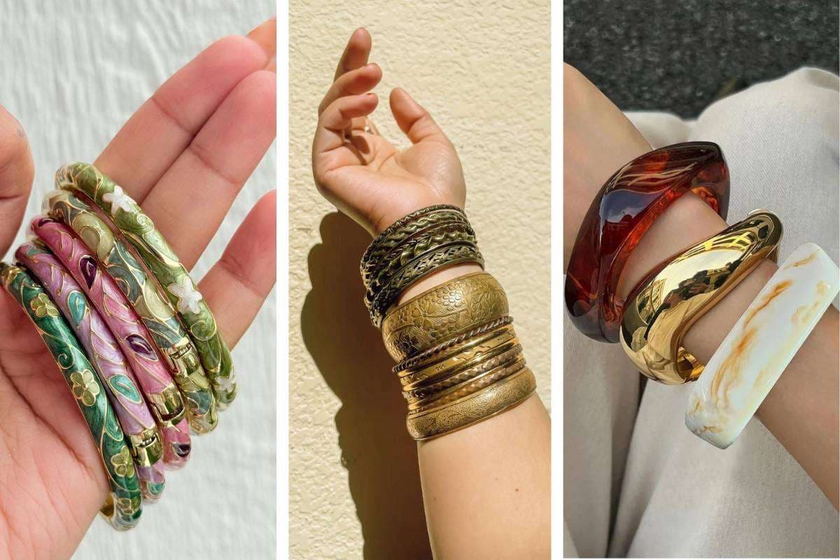 New Bohemian style bangles