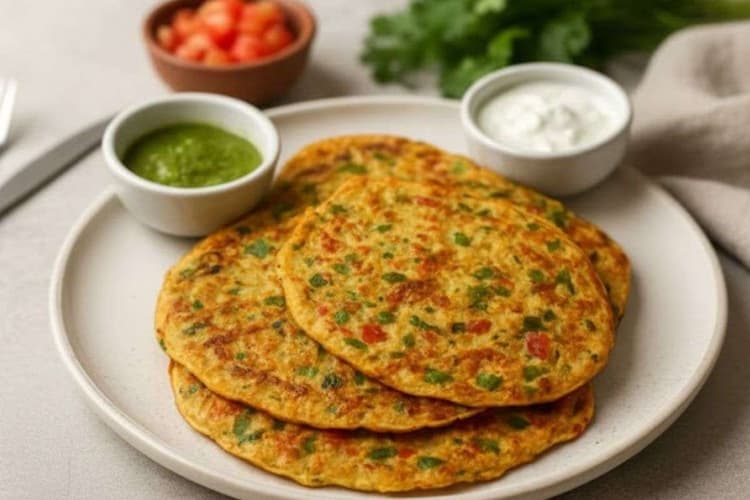 Mix Veg Oats Chilla For Breakfast: हेल्दी ब्रेकफास्ट के लिए परफेक्ट चॉइस, बिना किसी झंझट मिनटों में तैयार करें मिक्स वेज ओट्स चीला