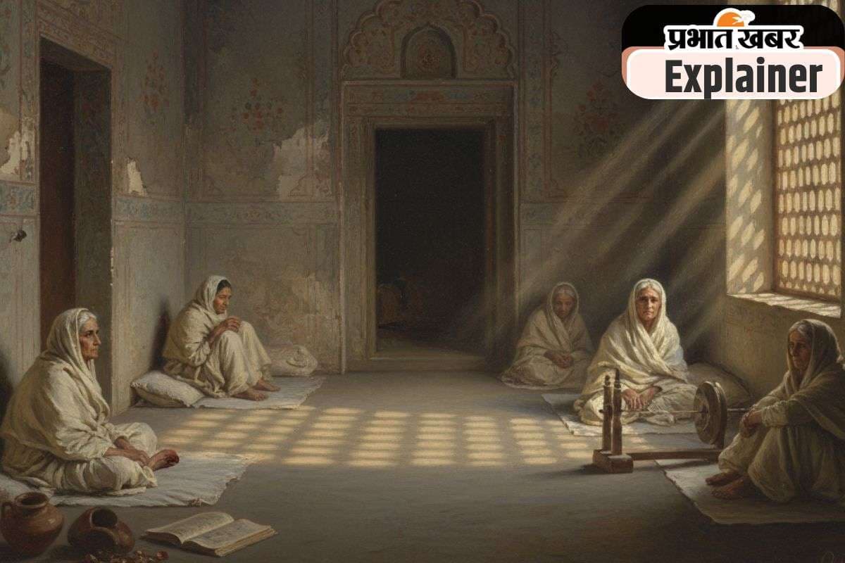 Mughal Harem old age women