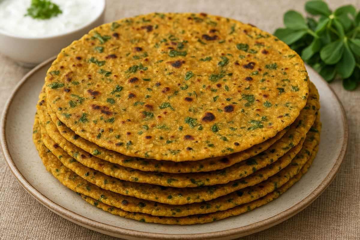 Multigrain Methi Thepla Recipe: सुबह के नाश्ते में बनाएं कुछ हेल्दी, कम समय में तैयार करें मल्टीग्रेन मेथी थेपला