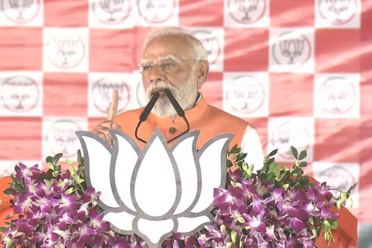 RJD वाले सरकार आने पर शुरू करेंगे अपहरण- रंगदारी का गोरखधंधा, PM मोदी ने कैमूर में लालू-तेजस्वी पर बोला हमला