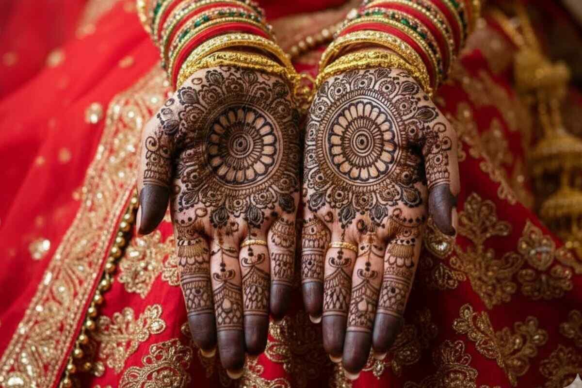 Rajasthani Mandala Bridal Mehndi Design