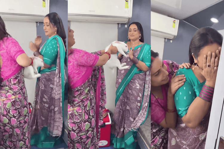 Rani Chatterjee: संजना पांडे के प्रैंक ने रानी चटर्जी के उड़ाए होश, खरगोश को देख चीखने लगीं एक्ट्रेस, देखें VIDEO